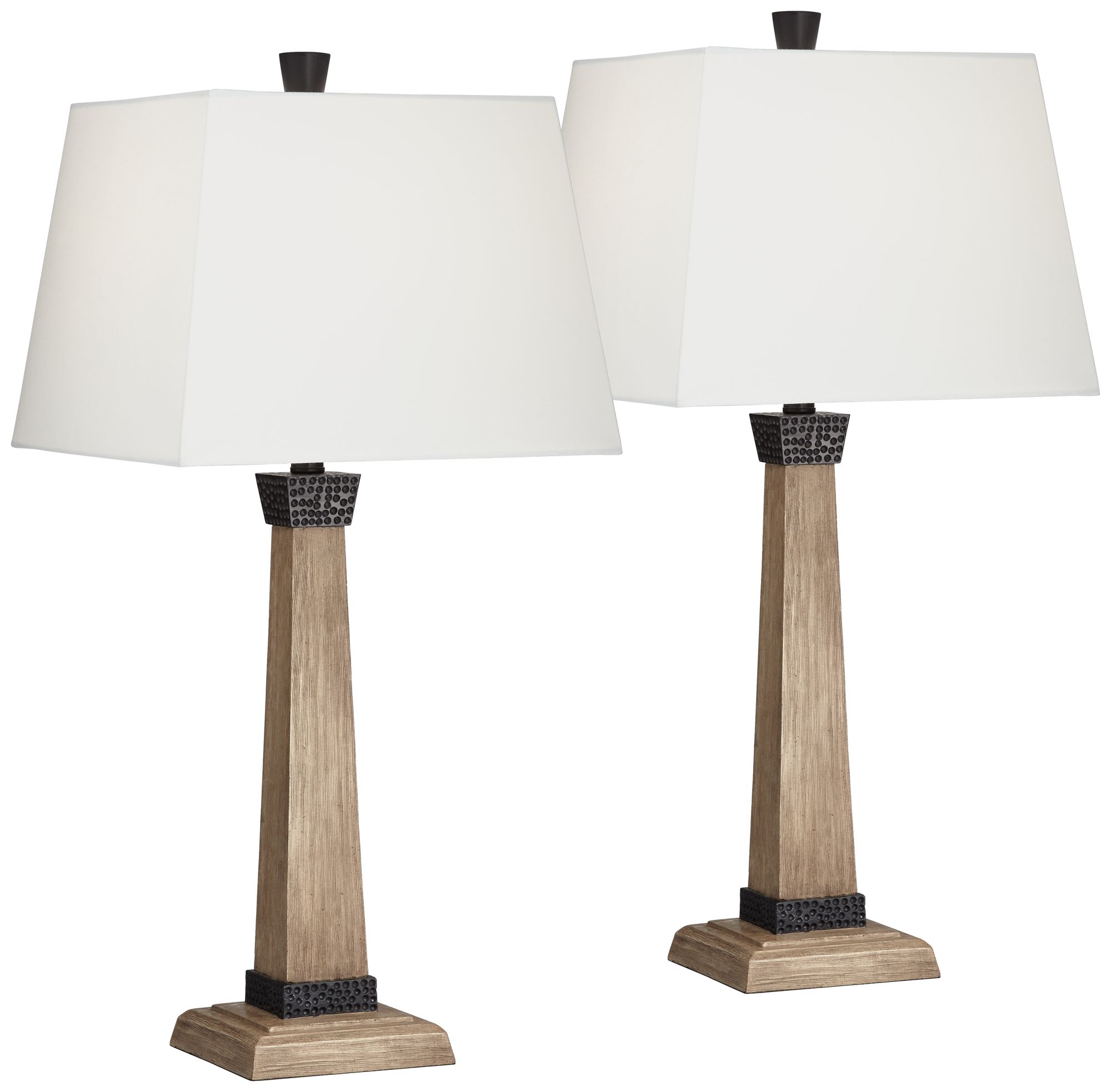 Image 2 Franklin Iron Buchan 29 1/2" Table Lamps Set of 2 with Smart Sockets