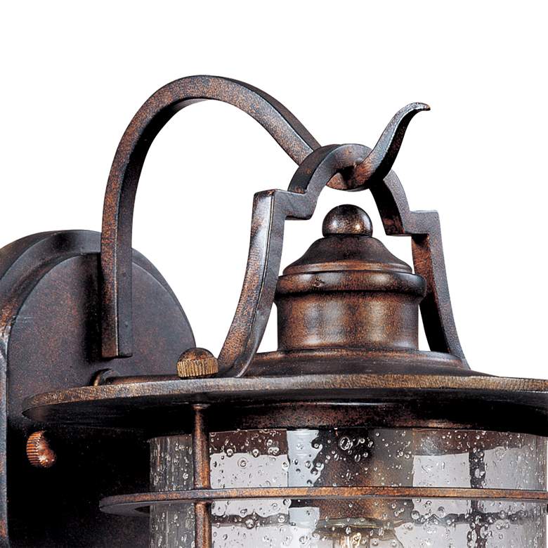 Image 3 Franklin Iron Casa Mirada 12" High Vintage Bronze Outdoor Wall Light more views
