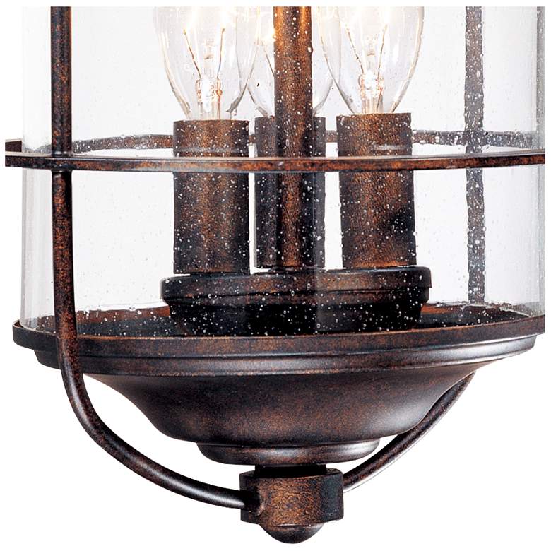 Image 5 Franklin Iron Casa Mirada 16 1/4 inch Bronze 3-Light Outdoor Wall Light more views