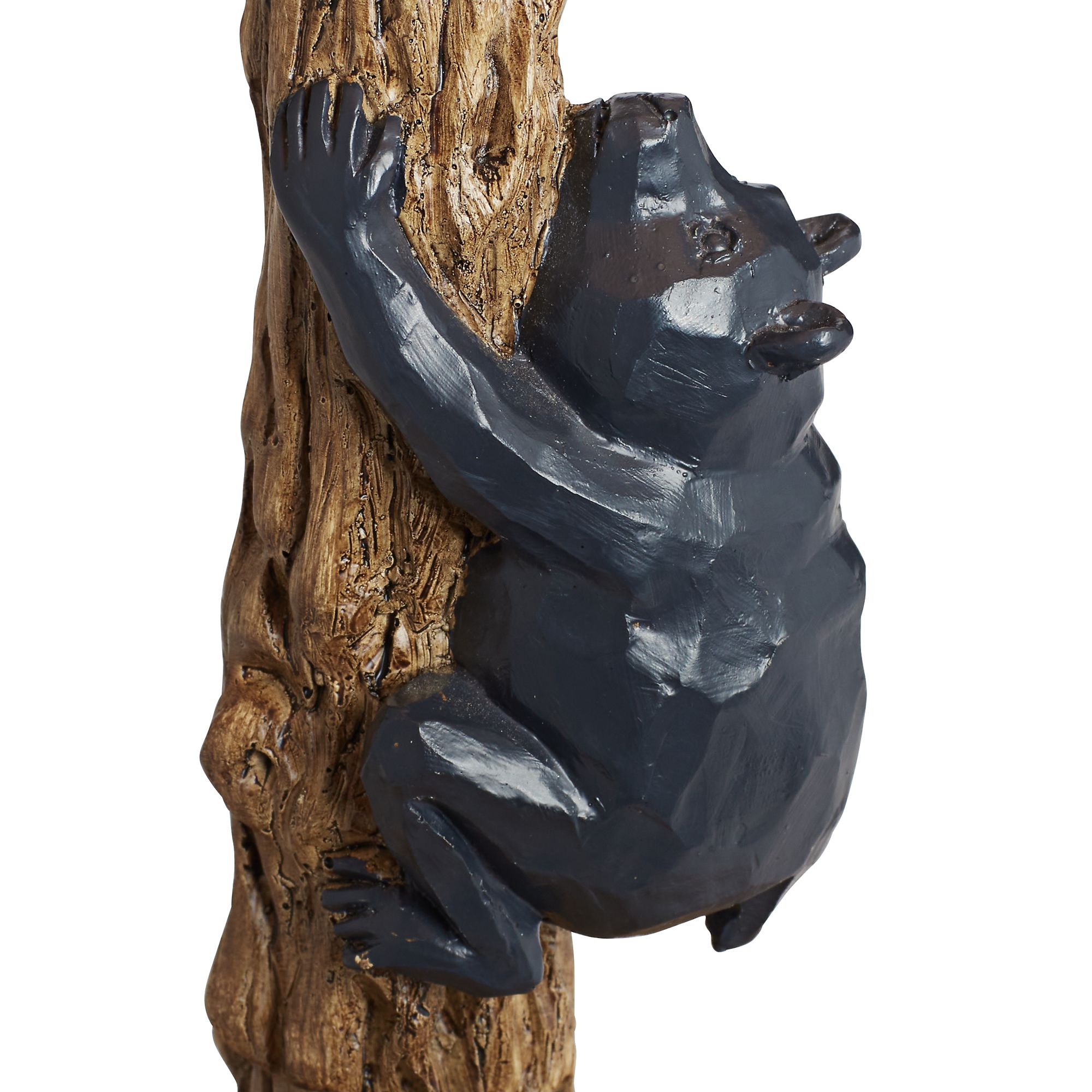 Image 7 Franklin Iron Climbing Bears 22 1/2" Rustic USB Table Lamps Set of 2 more views