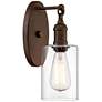 Franklin Iron Cloverly 11 3/4" High Bronze LED Wall Sconce Set of 2