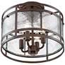 Watch A Video About the Franklin Iron Elwood Oil-Rubbed Bronze 4 Light Ceiling Light