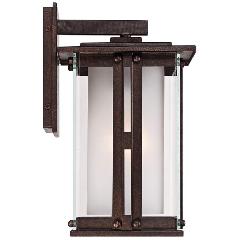 Image 6 Franklin Iron Fallbrook 11 3/4" Bronze Outdoor Wall Lights Set of 2 more views
