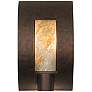 Franklin Iron Framed Slate 16" Bronze and Stone Outdoor Wall Light in scene
