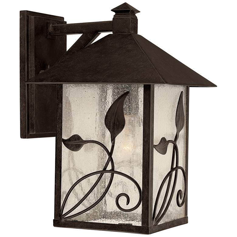 Image 3 Franklin Iron French Garden 12 1/2 inch High Bronze Outdoor Wall Light