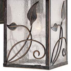 Image4 of Franklin Iron French Garden 12 1/2" High Bronze Outdoor Wall Light more views