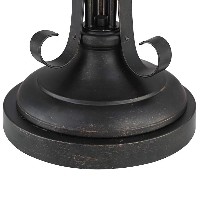Image 5 Franklin Iron Gardena 65 1/2" Amber Glass 3-Light Tree Floor Lamp more views
