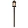 Franklin Iron Hickory Point 104" High Bronze Direct Burial Post Light