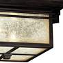 Franklin Iron Hickory Point 15" Wide Bronze Outdoor Ceiling Light in scene