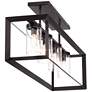 Watch A Video About the Ketler Oiled Bronze 4 Light Ceiling Light