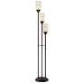 Thumbnail3 of Franklin Iron Libby 66" Bronze Seeded Glass 3-Light Tree Floor Lamp