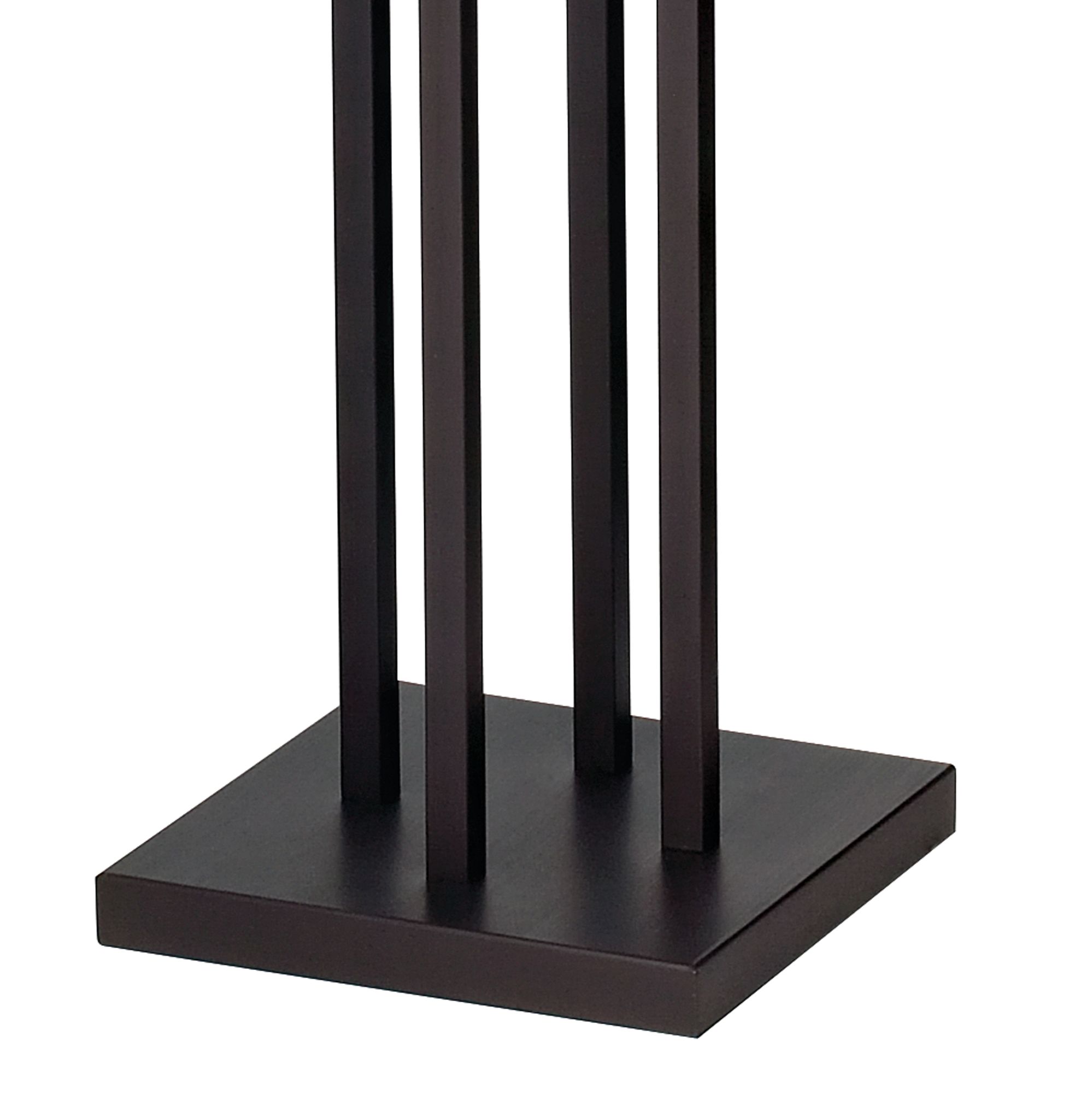 Image 4 Franklin Iron Light Tree 76 3/4" Bronze 4-Light Floor Lamp with Riser more views