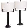 2_Franklin Iron Madrid 31 1/2" Industrial Modern Table Lamps Set of 2