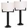 Franklin Iron Madrid 31 1/2" Industrial Modern Table Lamps Set of 2