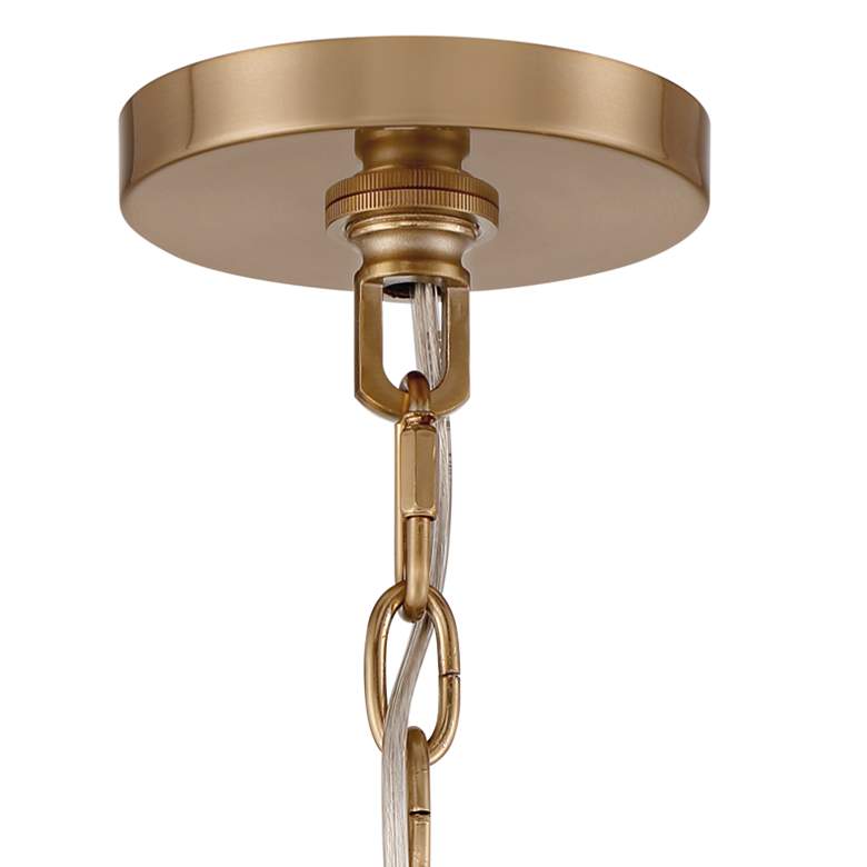 Image 6 Franklin Iron Marinec 42" Soft Gold 8-Light Candelabra Chandelier more views