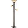 Thumbnail2 of Franklin Iron Metro 71" 3-in-1 Torchiere Floor Lamp with Side Lights
