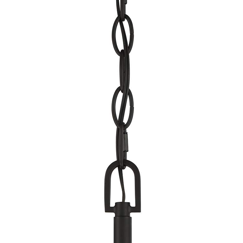 Image 5 Franklin Iron Milanese 37 1/2" Black 12-Light Candelabra Chandelier more views