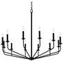 Watch A Video About the Franklin Iron Milanese Black 12 Light Candelabra Chandelier