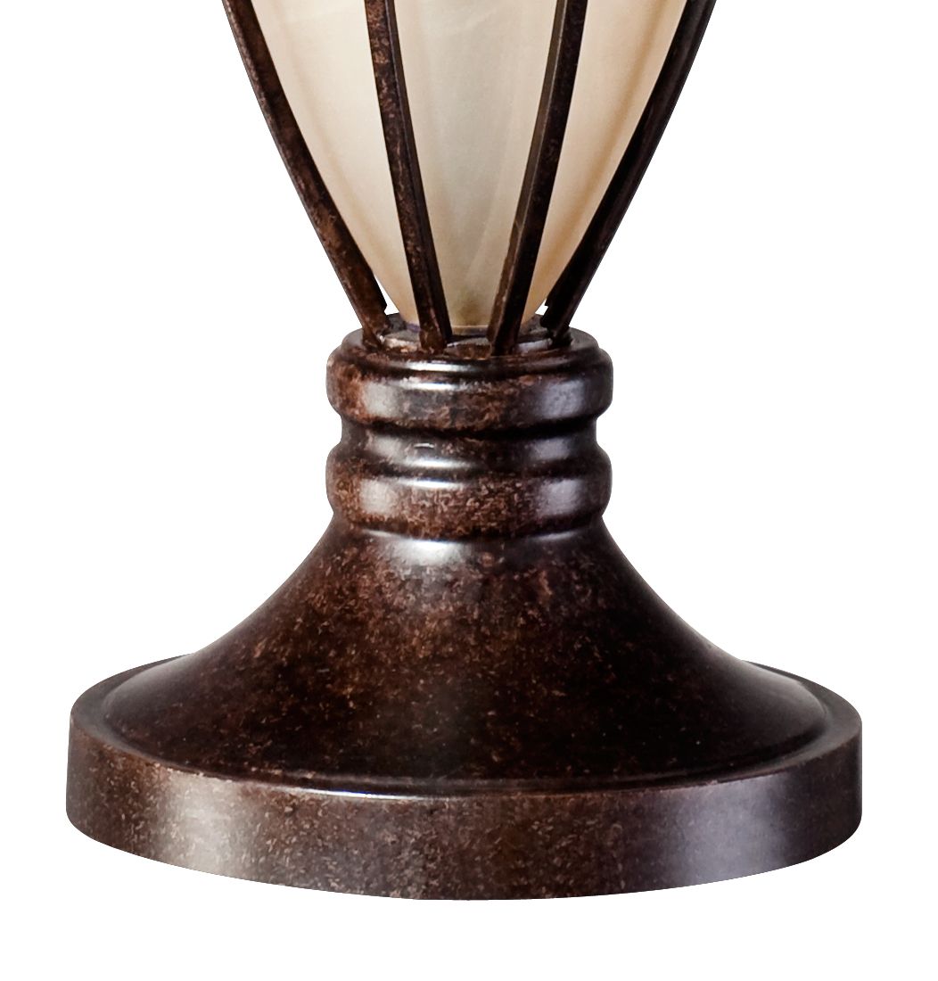 Image 6 Franklin Iron Mission Cage 33" Night Light Table Lamp with Dimmer more views