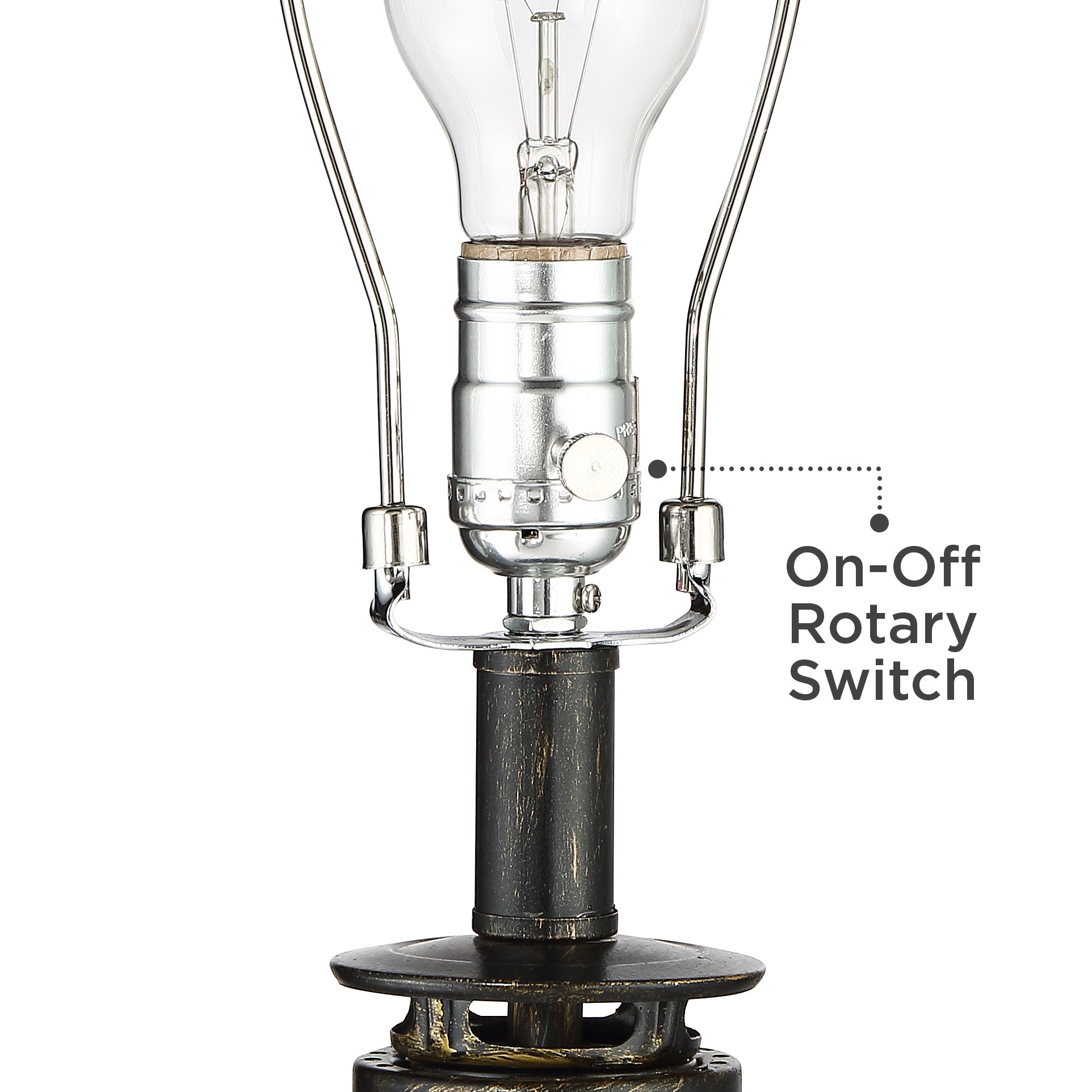 Watch A Video About the Murphy Weathered Bronze Miner Table Lamp