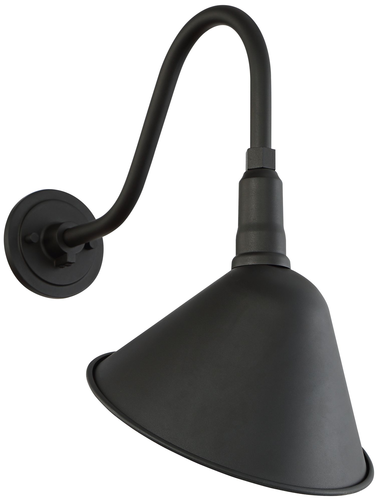 Image 3 Franklin Iron Neihart 18 1/4" High Rustic Black RLM Outdoor Wall Light