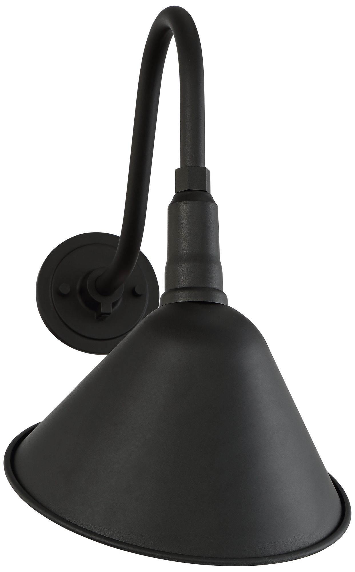 Image 5 Franklin Iron Neihart 18 1/4" High Rustic Black RLM Outdoor Wall Light more views