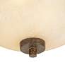 Thumbnail3 of Franklin Iron Oak Valley 15" Scavo Glass Flush Mount Ceiling Light more views