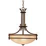 Thumbnail2 of Franklin Iron Oak Valley 26 1/2" Scavo Glass Bowl Pendant Chandelier