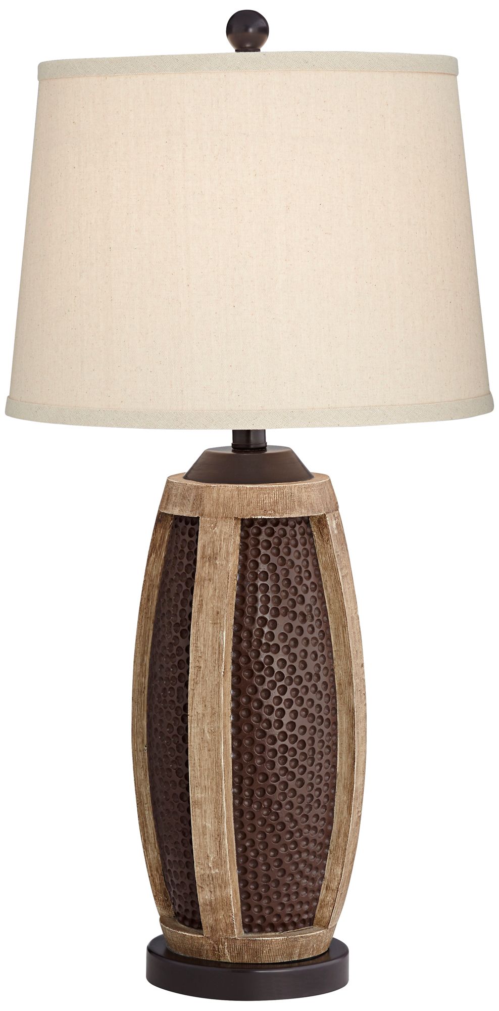Franklin Iron Parker 28 1/2" Bronze USB Lamps with Acrylic Risers