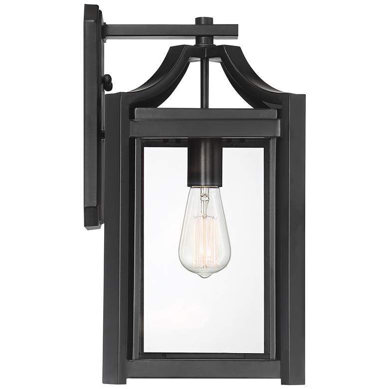 Image 6 Franklin Iron Rockford 16 1/4 inch High Black Outdoor Wall Light more views