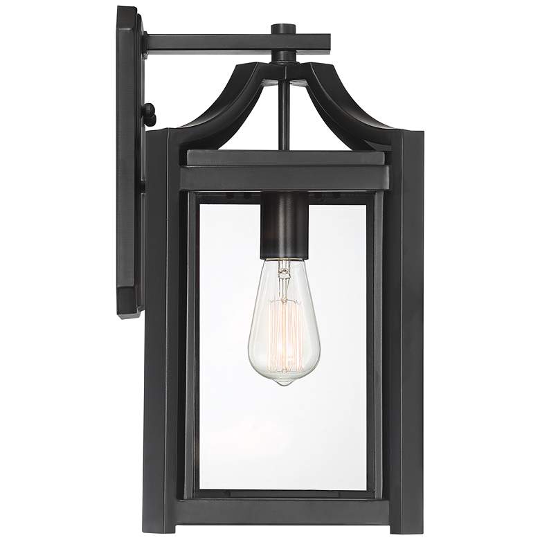 Image 6 Franklin Iron Rockford 16 1/4" High Black Outdoor Wall Light more views
