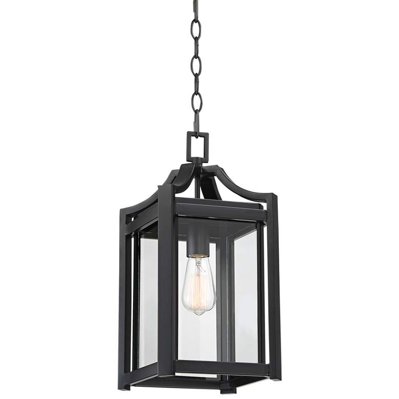 Image 2 Franklin Iron Rockford 17 1/4" High Black Outdoor Hanging Light