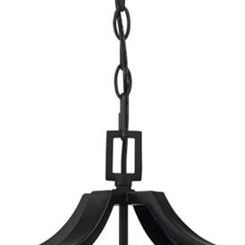 Image4 of Franklin Iron Rockford 17 1/4" High Black Outdoor Hanging Light more views