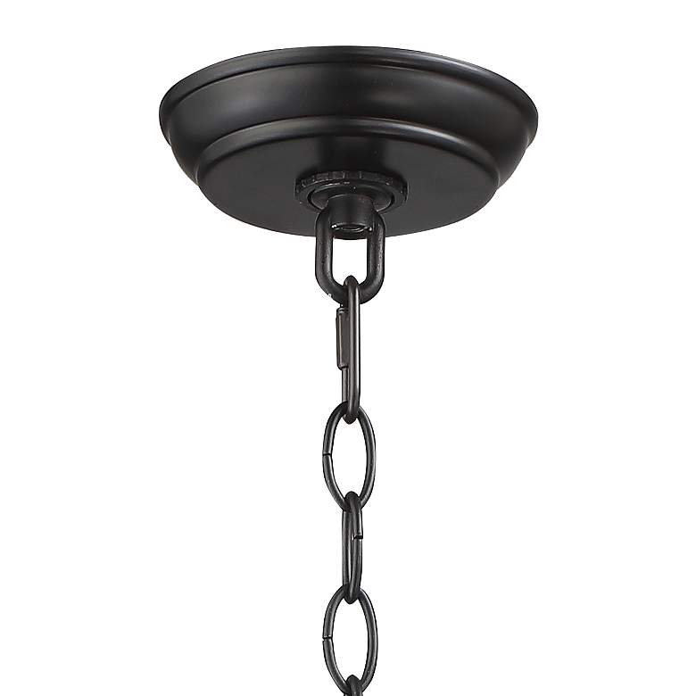 Image 5 Franklin Iron Rockford 17 1/4" High Black Outdoor Hanging Light more views