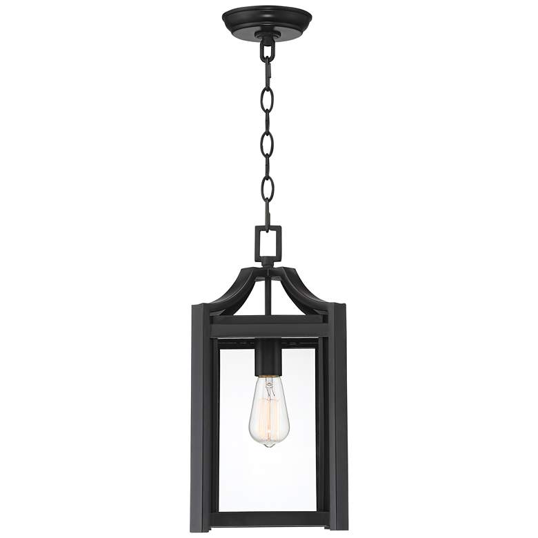 Image 7 Franklin Iron Rockford 17 1/4" High Black Outdoor Hanging Light more views