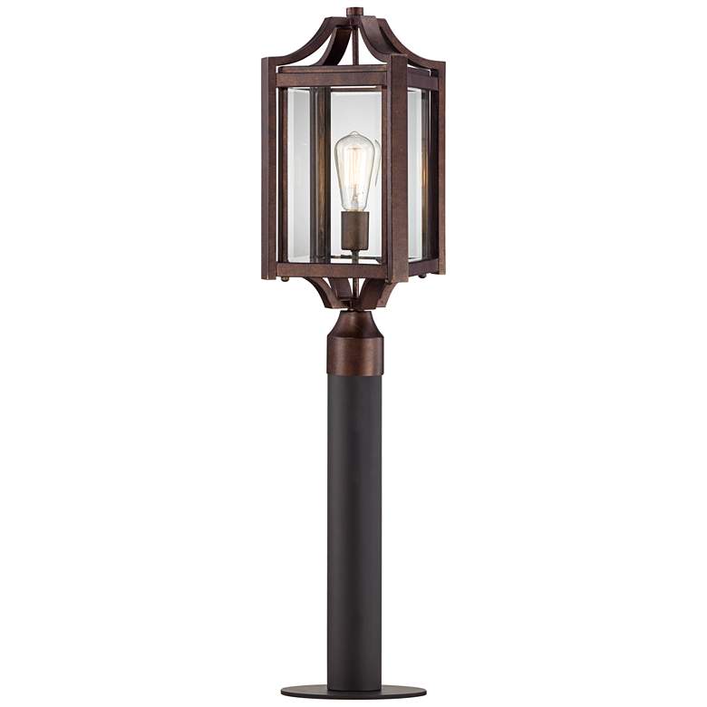 Image 1 Franklin Iron Rockford 36 1/4 inch Landscape Light with Low Voltage Bulb