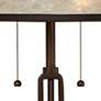 3_Franklin Iron Samuel 20" Mica Shade and Bronze USB Lamps Set of 2 more views