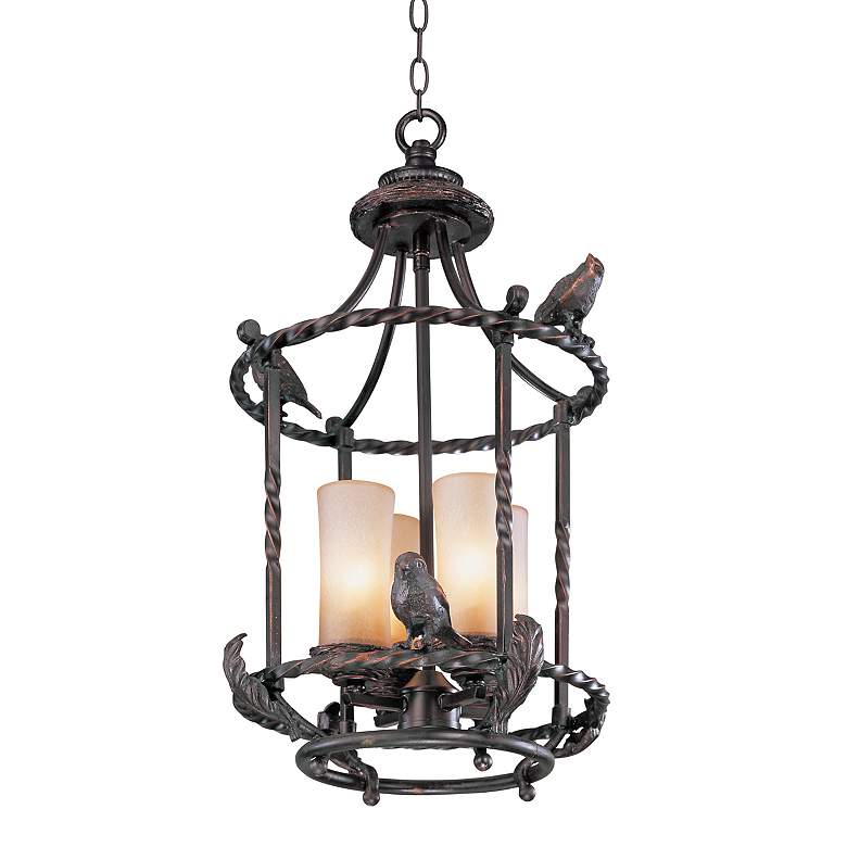 Image 6 Franklin Iron Song Birds 13" Wide Pendant Indoor-Outdoor Chandelier more views