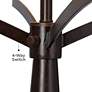 7_Franklin Iron Tremont 31 1/2" Industrial Bronze 2-Light Table Lamp more views