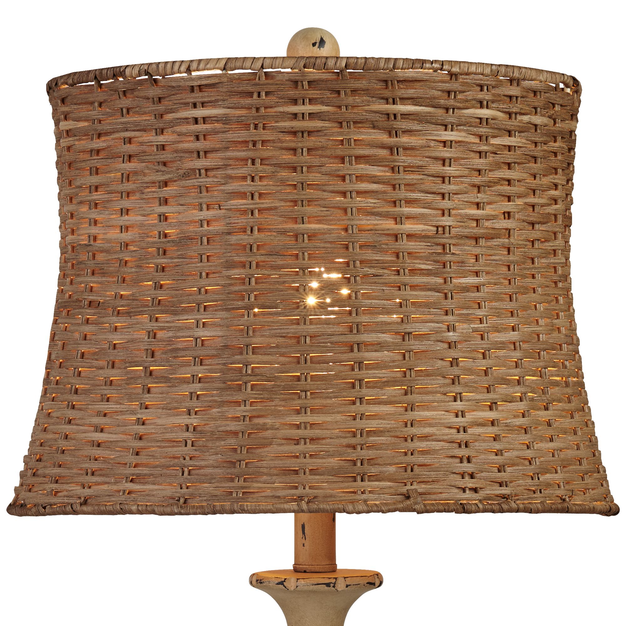 Image 4 Franklin Iron Trinidad 26 1/2" Vintage Finish Table Lamps Set of 2 more views