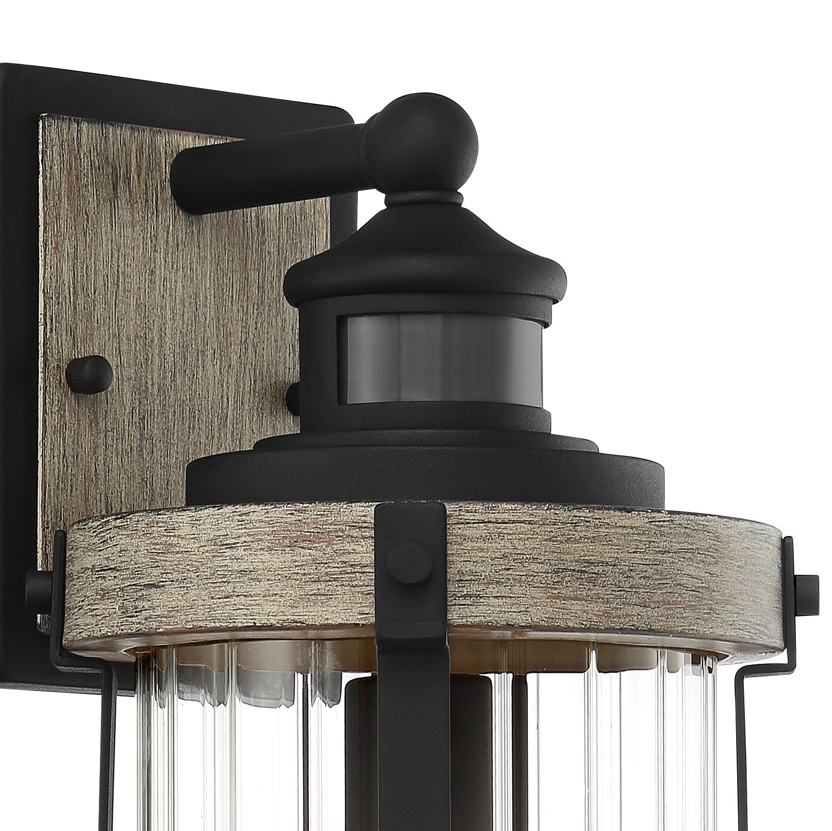 Image 3 Franklin Iron Works 15 1/2" Gray Dual-Bright Motion Sensor Outdoor Lt more views