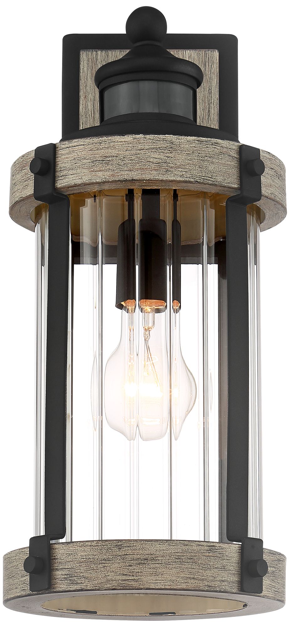 Image 4 Franklin Iron Works 15 1/2" Gray Dual-Bright Motion Sensor Outdoor Lt more views