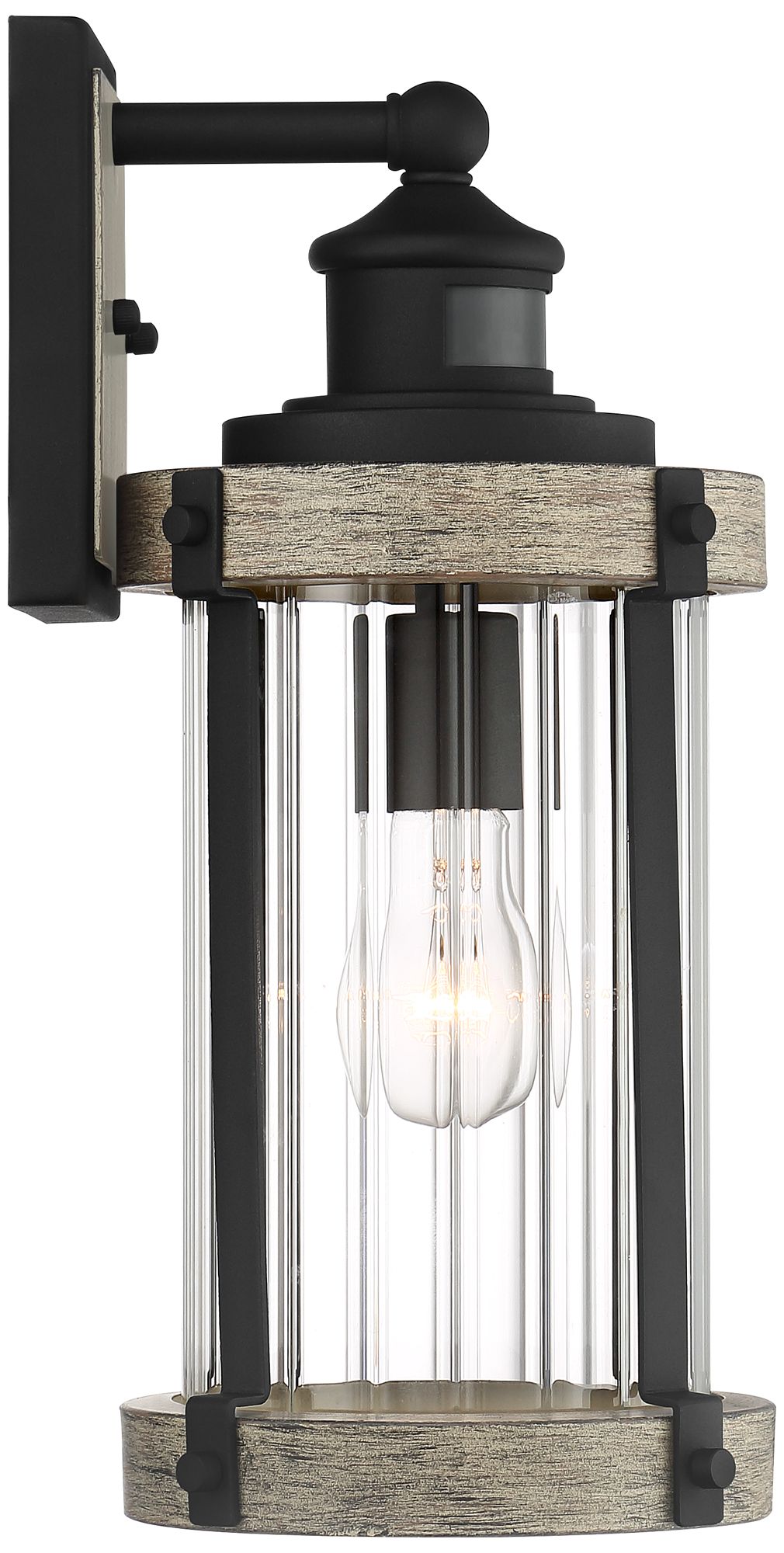 Image 7 Franklin Iron Works 15 1/2" Gray Dual-Bright Motion Sensor Outdoor Lt more views