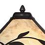 3_Franklin Iron Works 23 3/4" Leaf and Vine Mica Shade Lamps Set of 2 more views