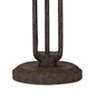 Franklin Iron Works 26 1/2" Glass And Metal Industrial Table Lamp in scene