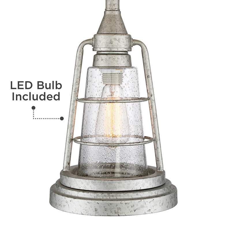 Image 5 Franklin Iron Works 28 3/4" Metal Night Light Lamp with Dimmer more views