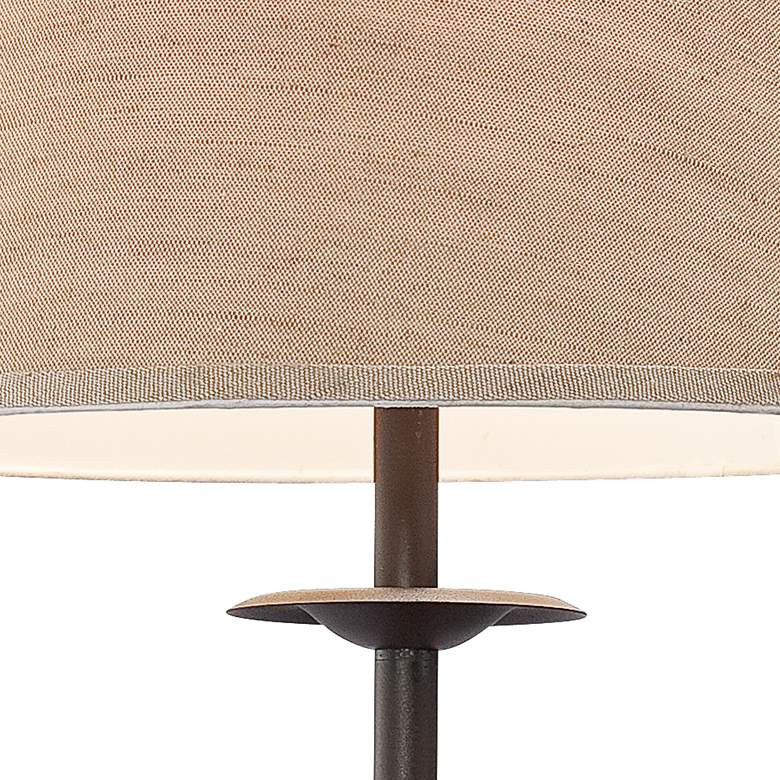 Image 2 Franklin Iron Works 63 1/2" Twist Base Wood Table Floor Lamps Set of 2 more views