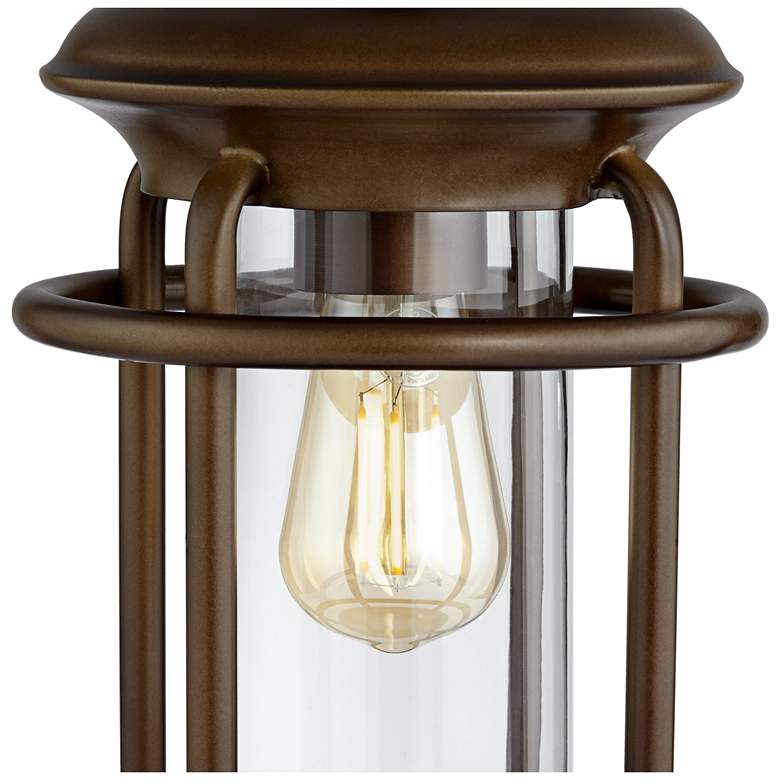 Image 5 Franklin Iron Works Andreas 26" Lantern Night Light USB Lamps Set of 2 more views