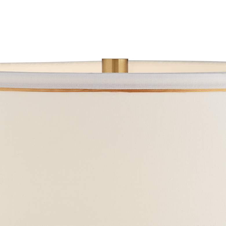 Image 3 Franklin Iron Works Annie 28 3/4" Brass Lantern Night Light Table Lamp more views