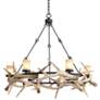 Watch A Video About the Antler Lodge Rustic LED Chandelier